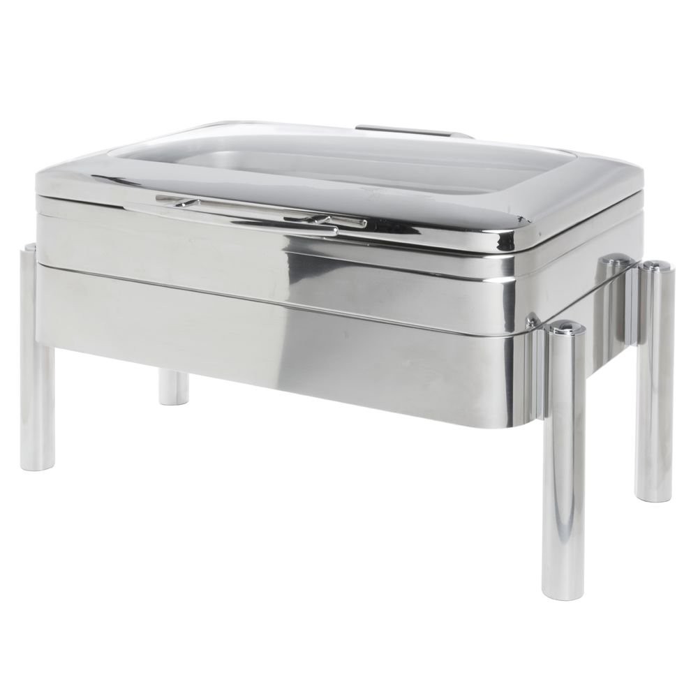 HUBERT Chafer 8 4/5 Qt Modern Style Full Size Stainless Steel – 22 4/5″L x 18