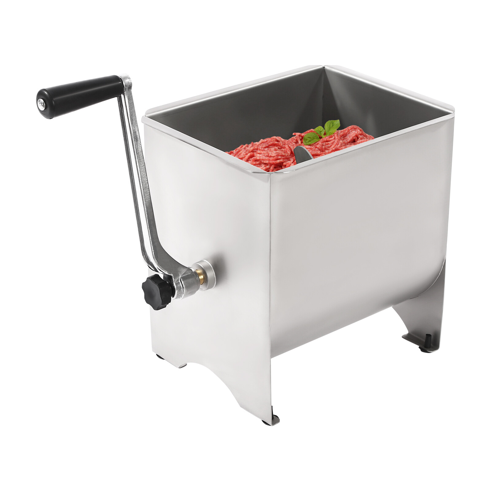 9kg/20lbs Manual Meat Mixer Meat Mixing Machine Free Standing Stainless Steel