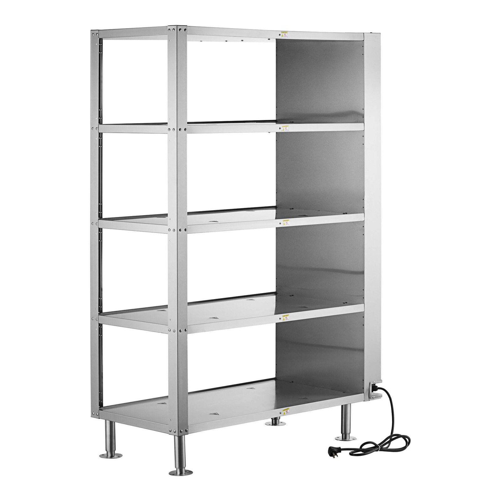 43″ x 20 1/8″ 5-Shelf Heated Shelf Warmer / Take-Out Station – 120V, 1750W