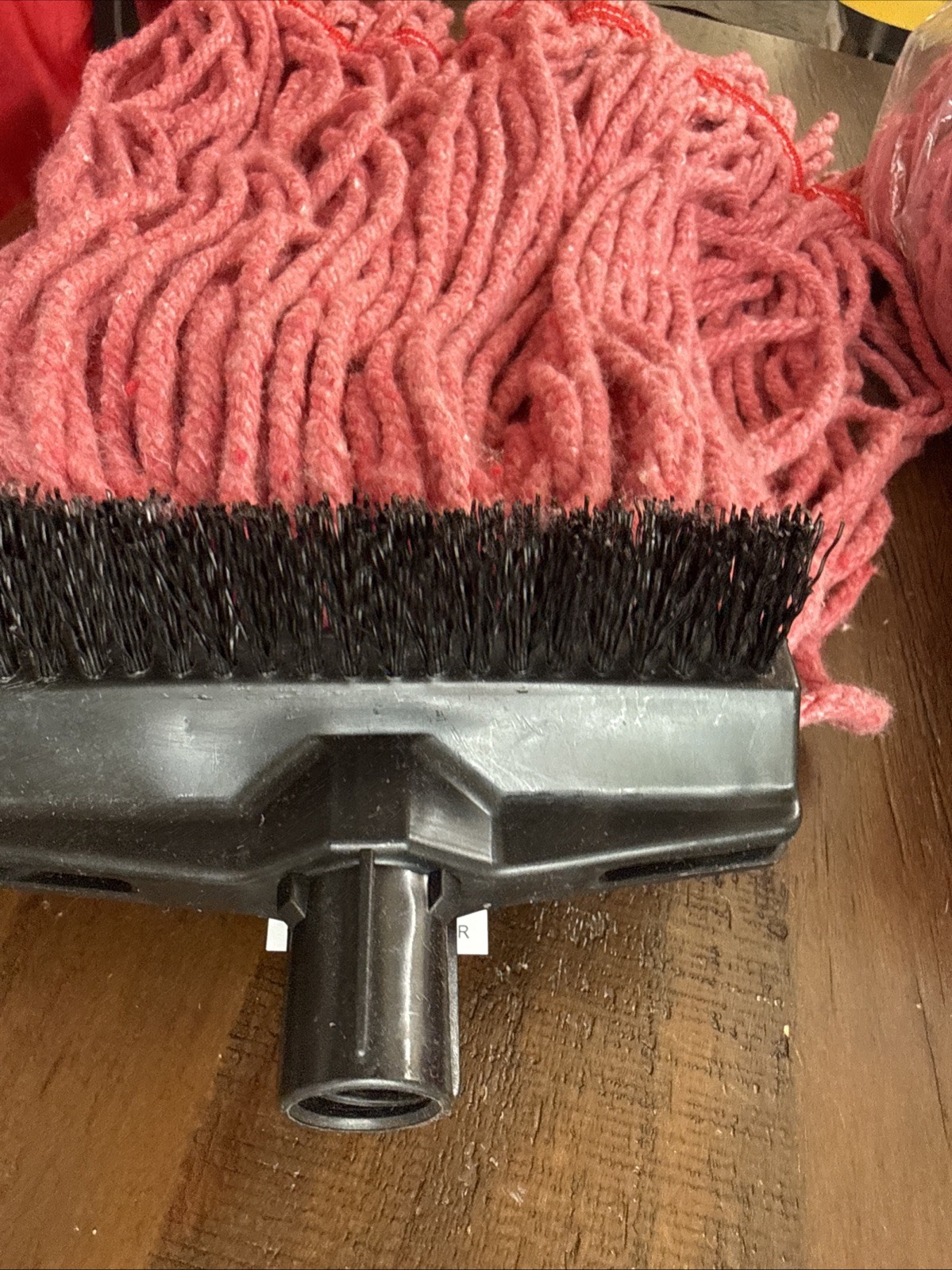 2 pack SYR Charger Mop Head, Red, Large 3CA-L-RR 1 mop heads