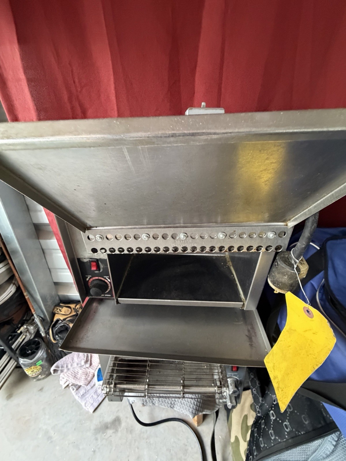 Commercial Electric Countertop Toaster Roller, Automatic Control, On/Off switch