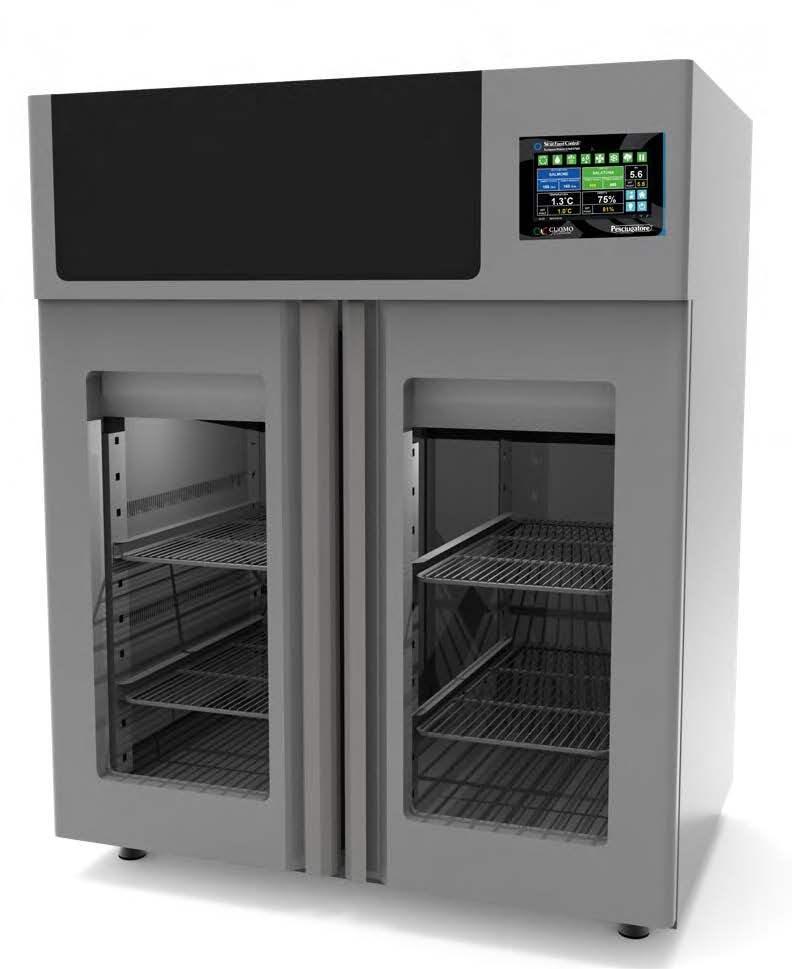 Omcan USA 49001 Pesciugatore Fish Curing Cabinet with 132 lb. Capacity