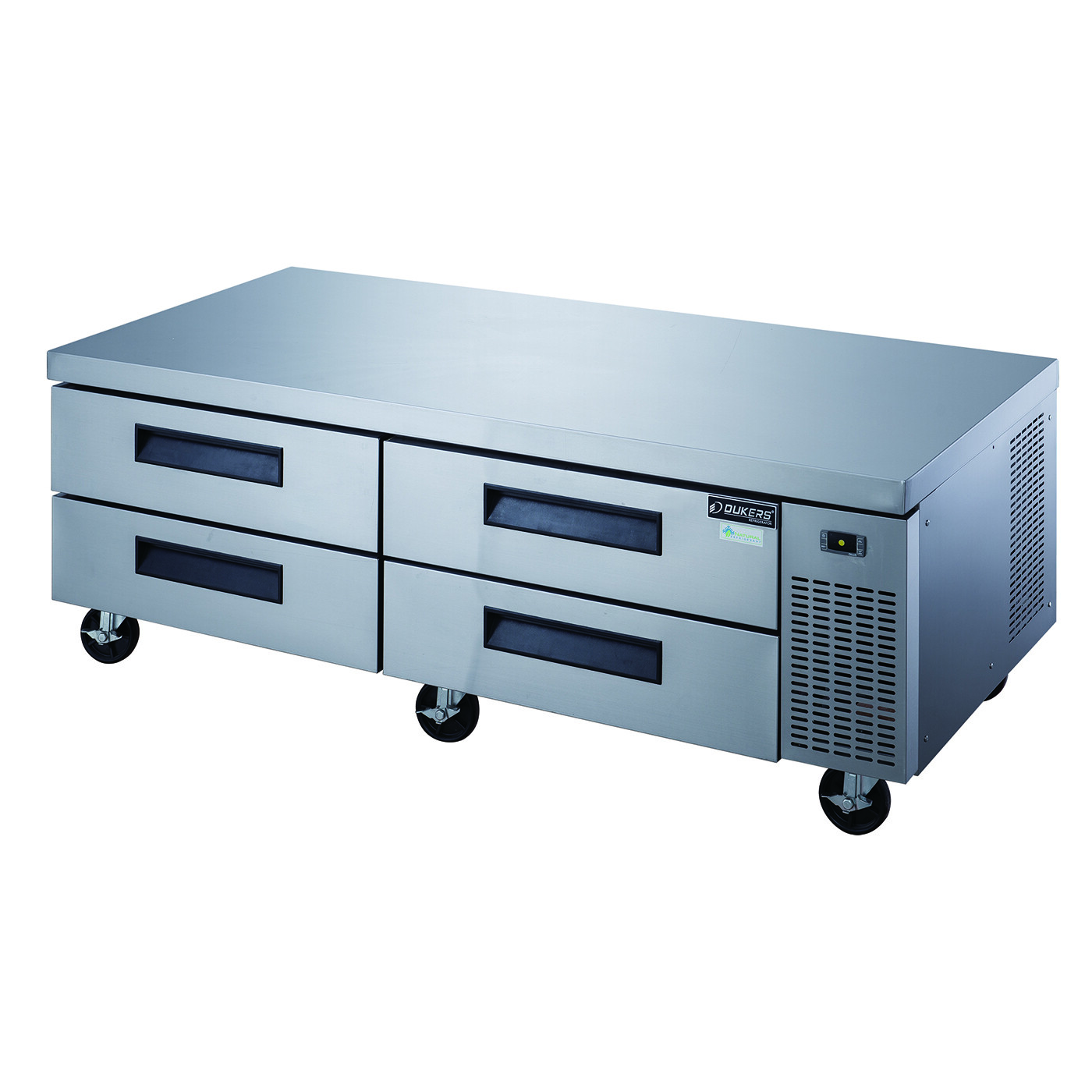 Dukers Appliance Co DCB72-D4 72″ 4 Drawers Refrigerated Chef Base, All Stainl…