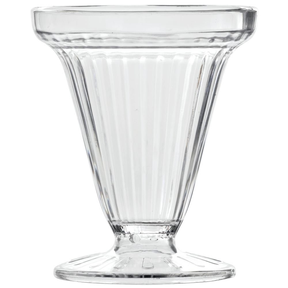 HUBERT Plastic Sundae Dish 6 oz, Case of 12