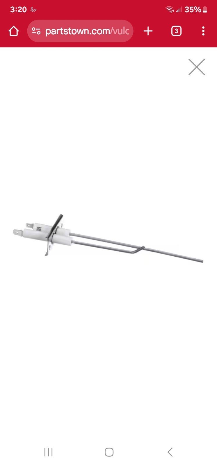 Hobart/ Vulcan Ignitor/sensor