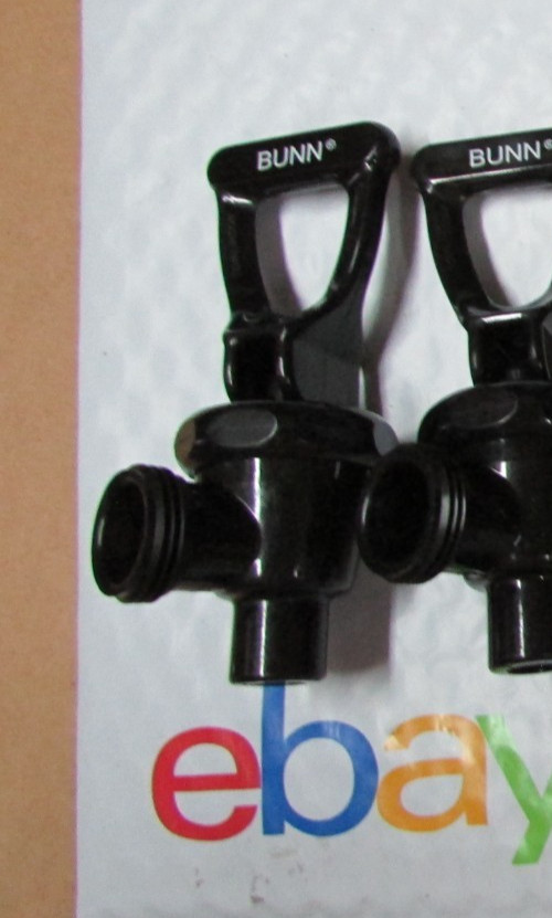 Lot of 1 Bunn Faucet Assy, Black Hdl 03260.0102 – Genuine OEM Replacement Part