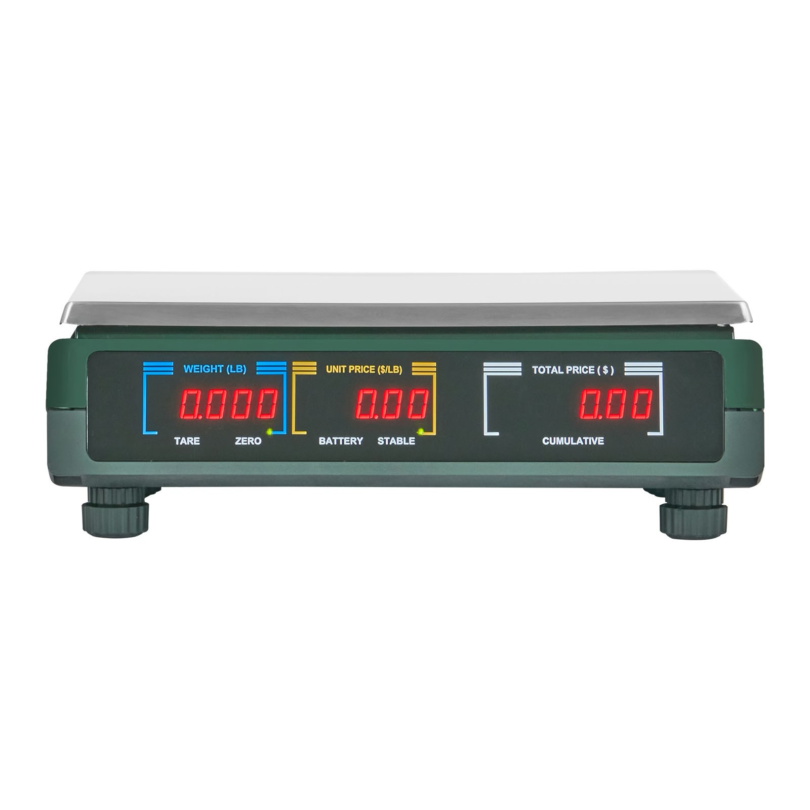 VEVOR 66Lbs 30KG Digital Weight Scale Price Computing Commercial Food Meat Scale
