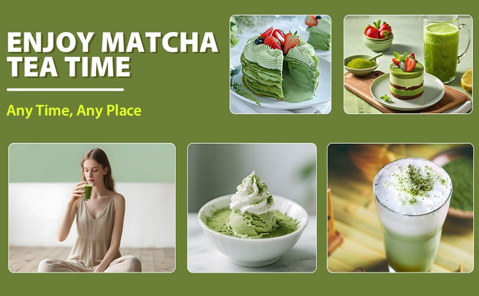 Resin Matcha Whisk Chasen Brush Tools for Matcha Green Tea Powder Reusable