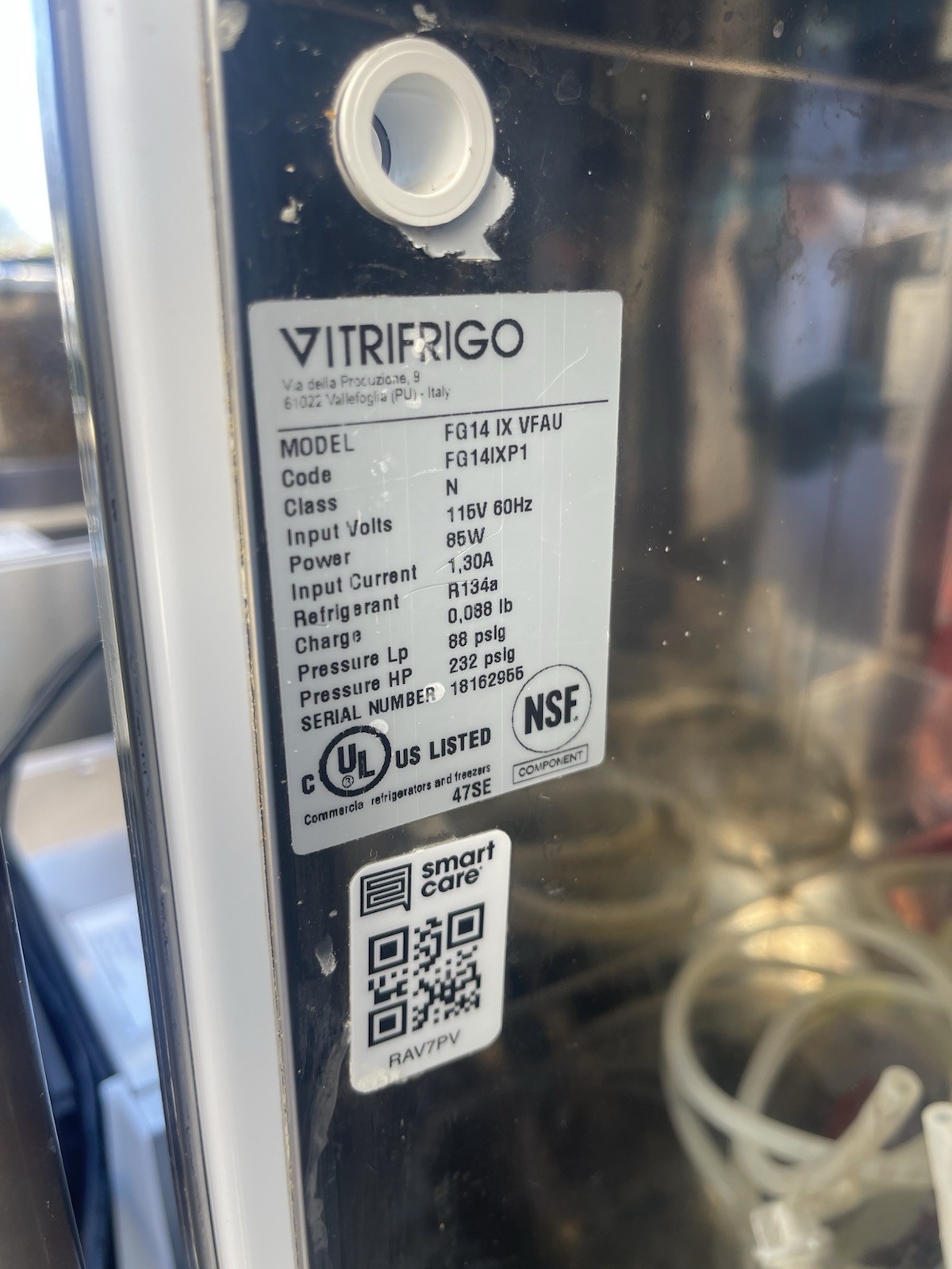 WMF 5000s+ super automatic espresso machine With Milk Fridge