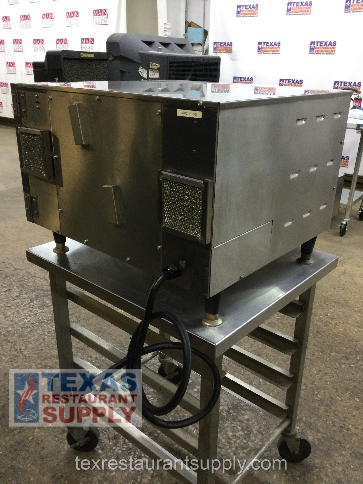 Ovention Matchbox 360 Electric Rotating Conveyor Oven