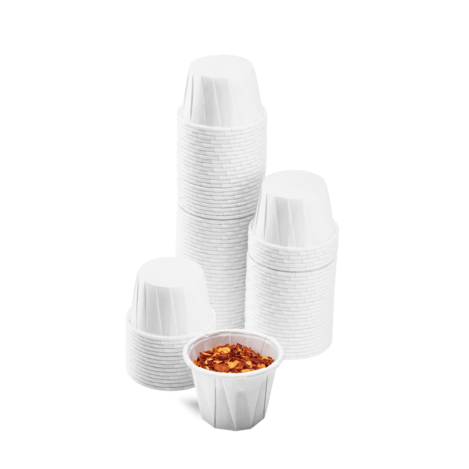Karat 0.75oz Paper Portion Cups – 5,000 ct, FP-PPC075