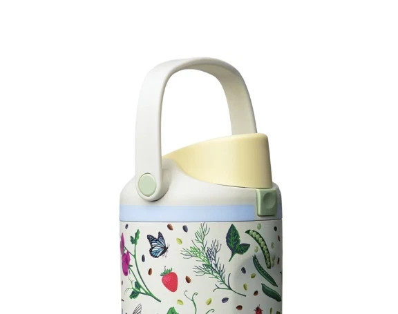 NEW Owala FreeSip «Mother Nature» 30oz Water Bottle Tumbler w/ Travel Grip Gift