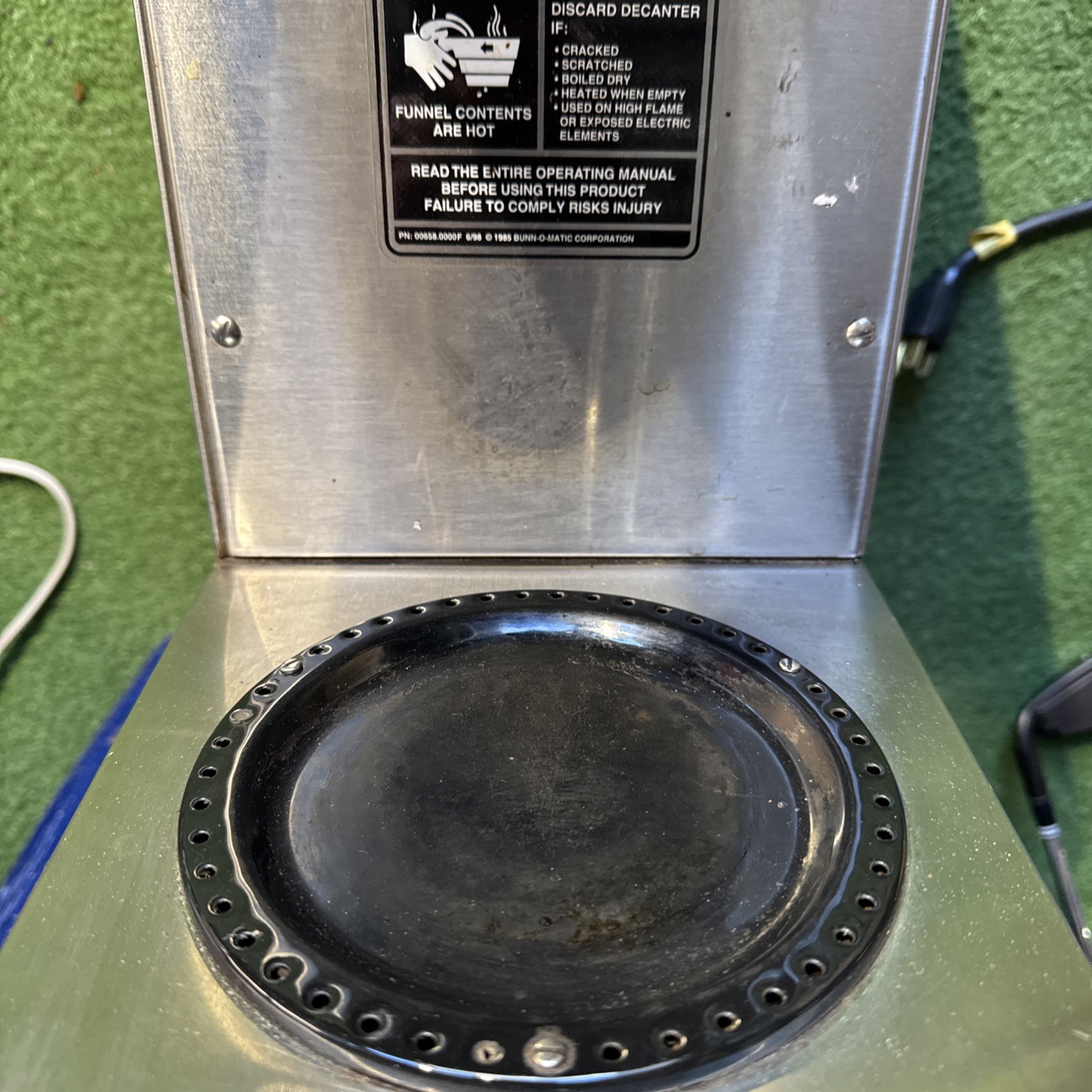 Bunn Coffee Machine *Used* VP17-2 Pourover Coffee Maker – Stainless Decor