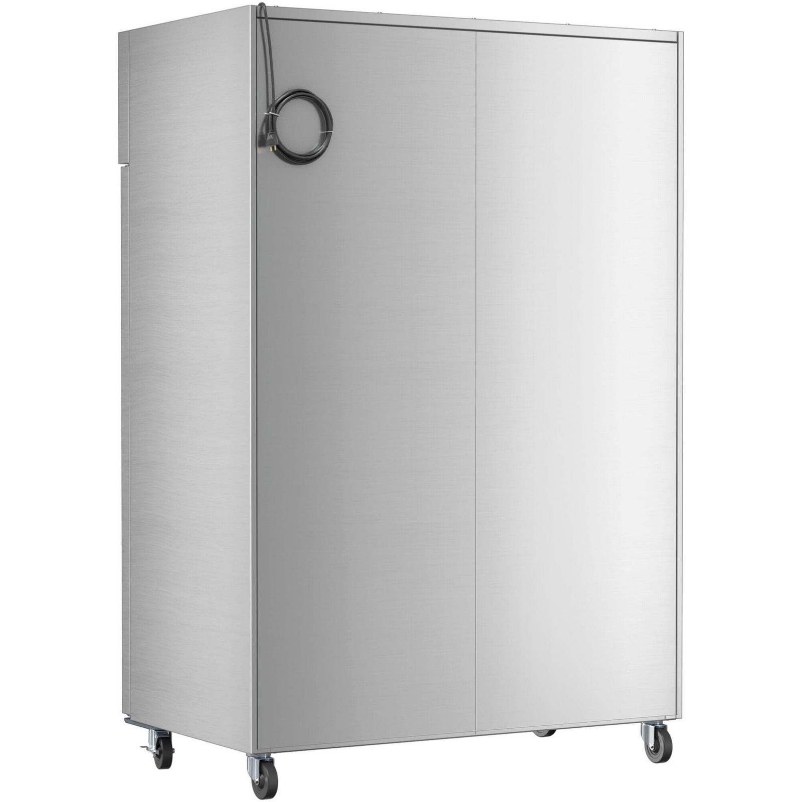 54″ Solid Door Stainless Steel Reach-In Freezer