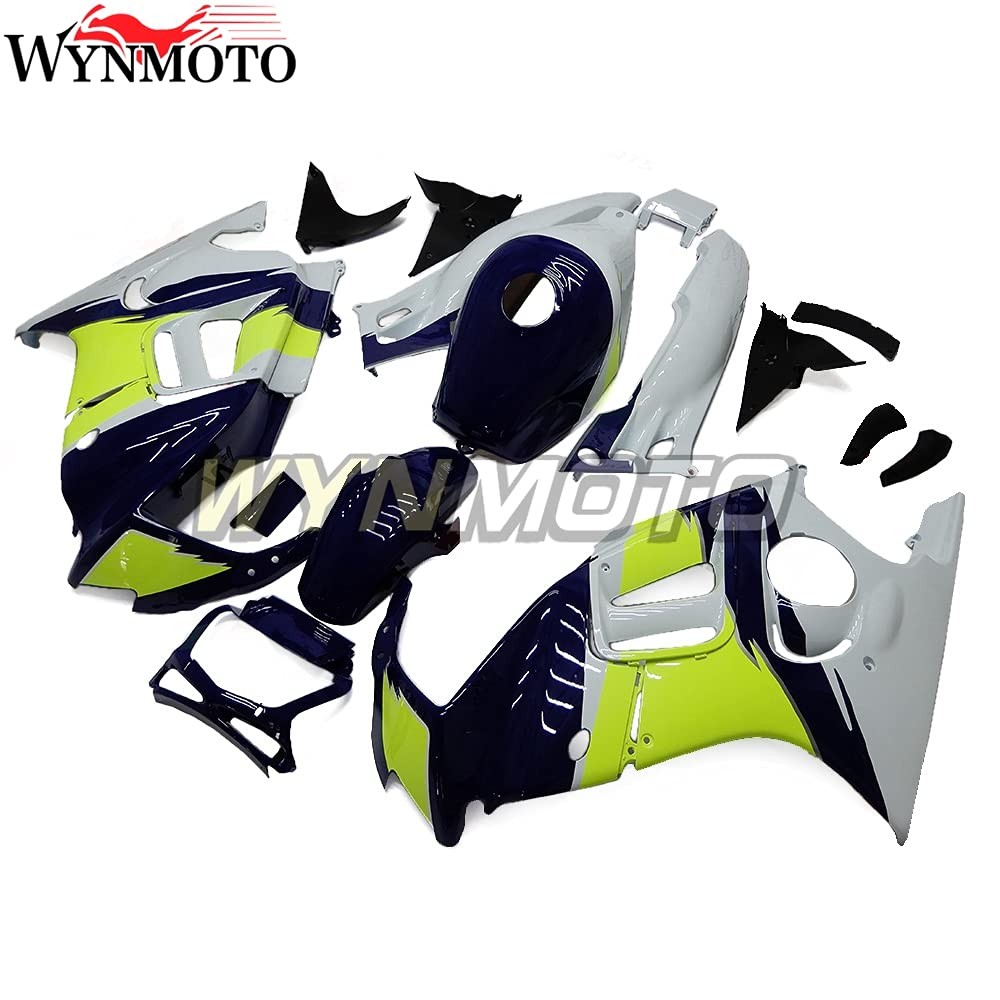 Honda CBR600F3 1995-1996 ABS Injection Fairings Fluorescent Yellow Black White