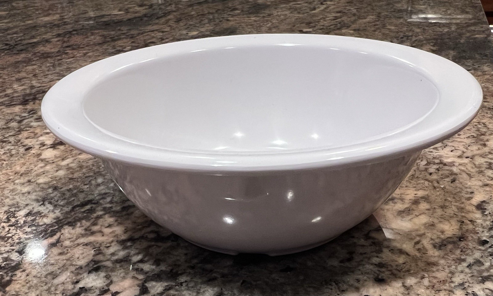 12 ( 1 Dozen) KL11902 Kingline™ Melamine Rimmed Nappie Bowl 12.5 oz White