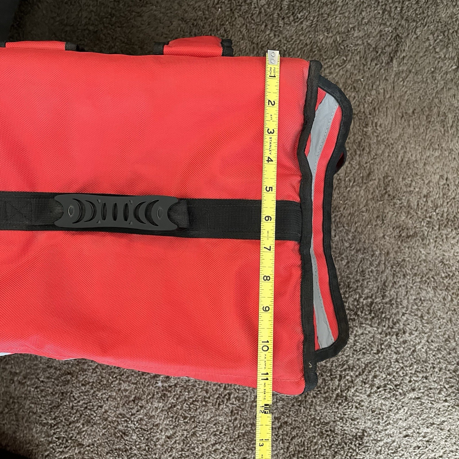 Doordash Insulated Delivery Backpack Thermal Cooler Food Bag Red