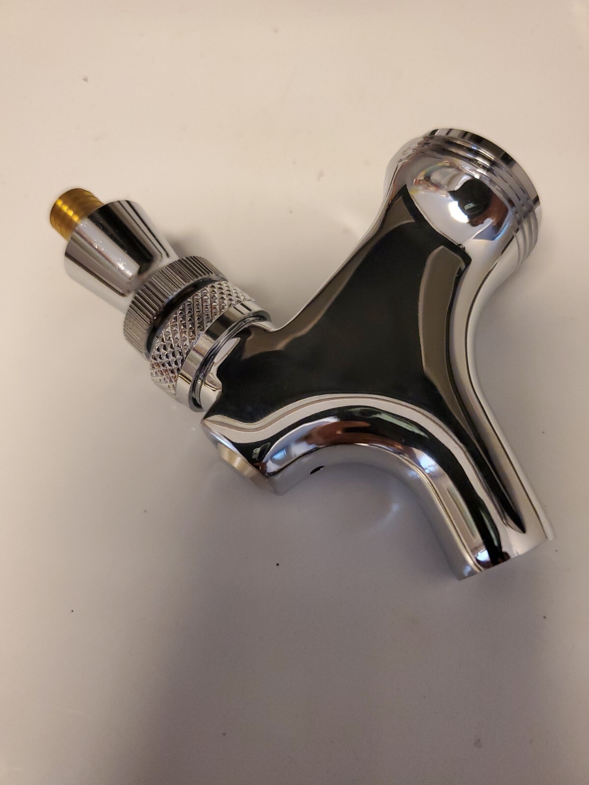408X Perlick Faucet, Beer, Polished Chrome Genuine OEM PE408X