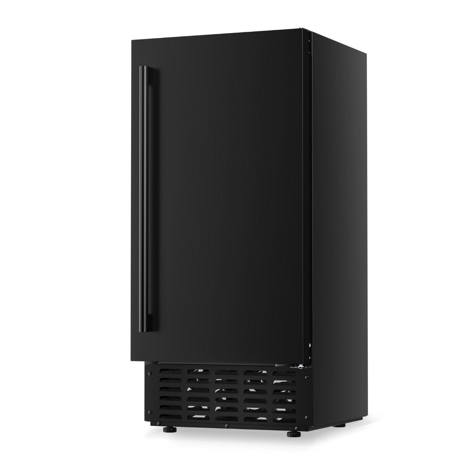 Ice Machine 66 lbs. / 24H Nugget Ice Bulit-in/Freestanding in Black