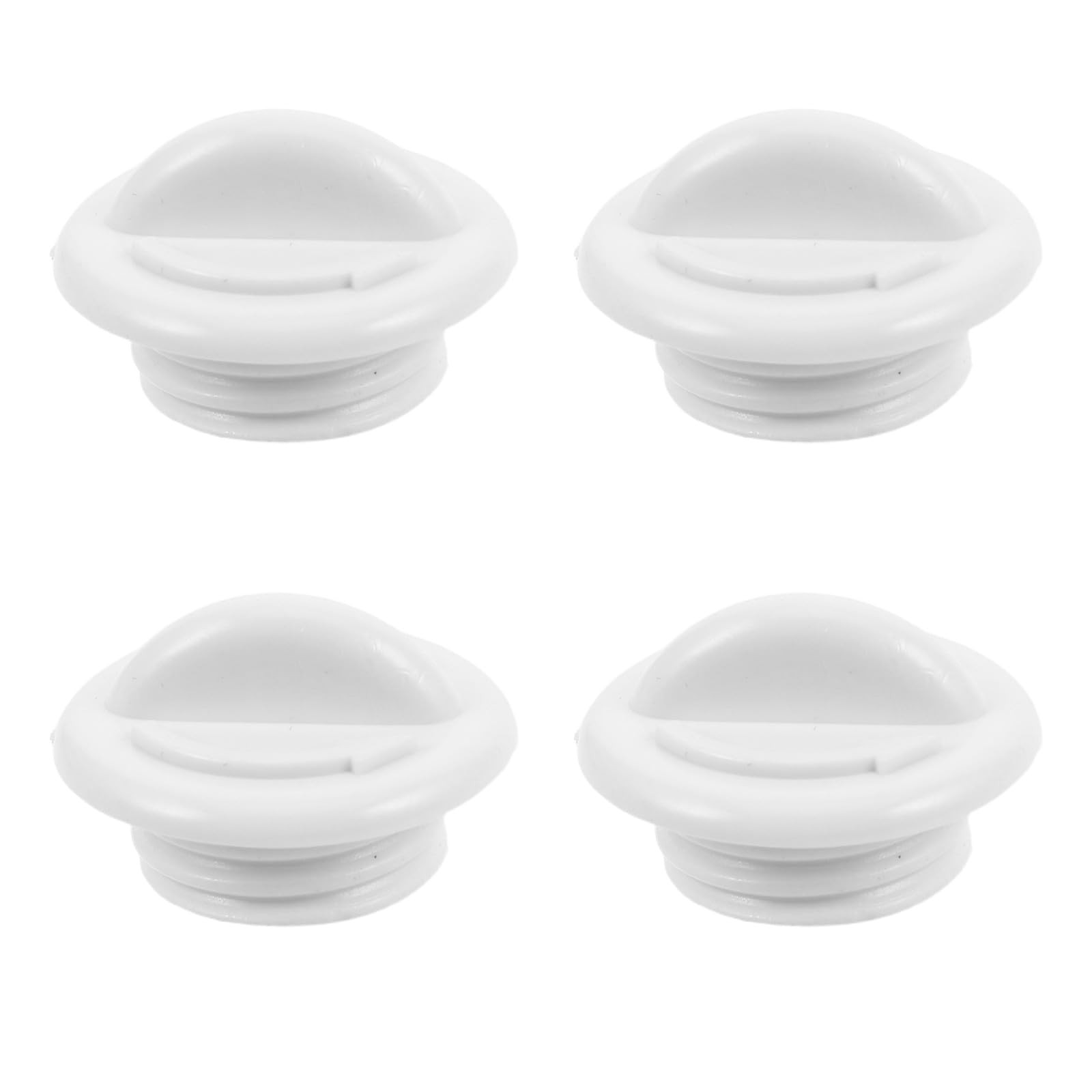 4Pcs Cooler Drain Plugs Screw Leakproof Hole Stoppers for Freezers Refrigerat…
