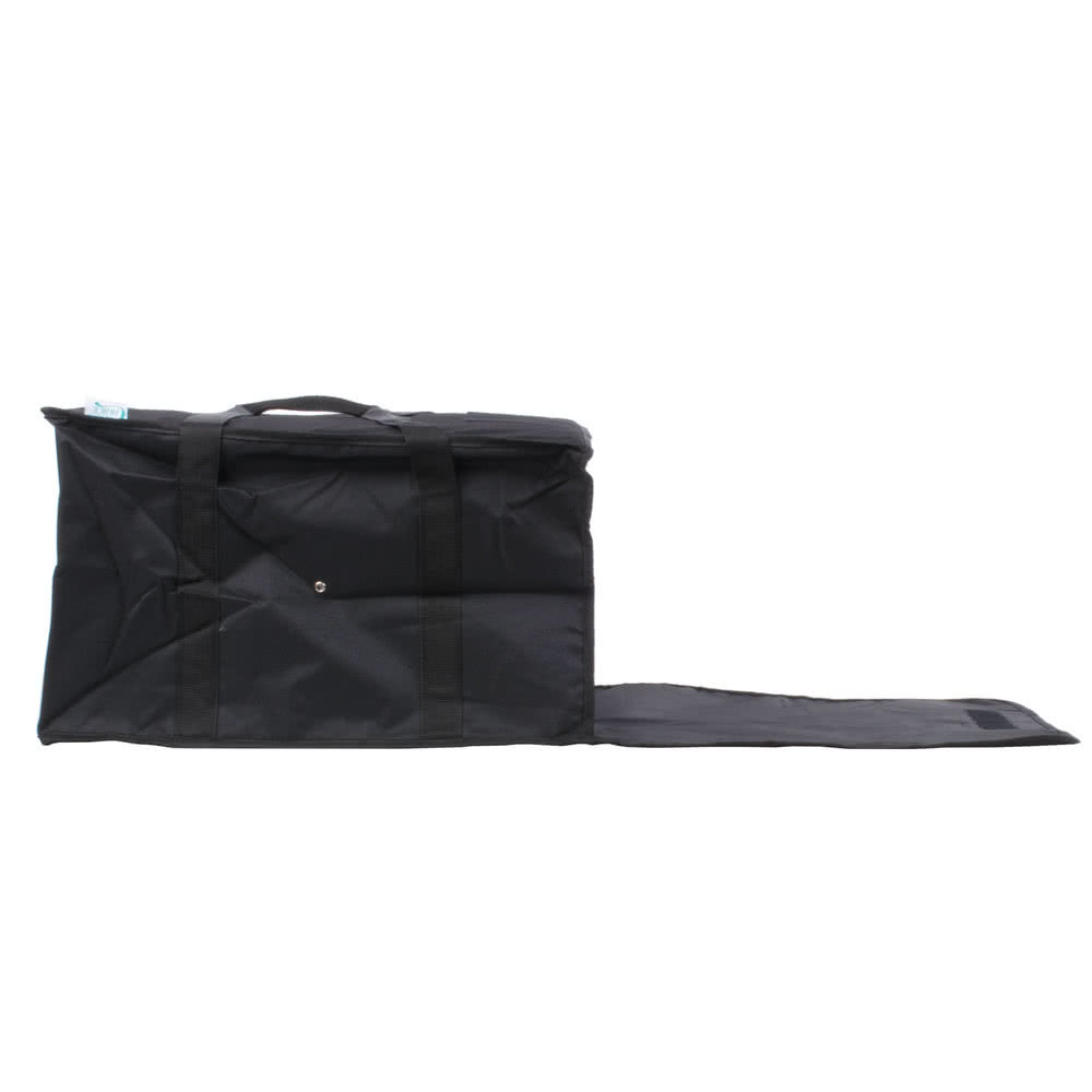 3 PACK Insulated Catering Pizza Food Delivery Carrier Bag Box Black 20″ 18″ 16″