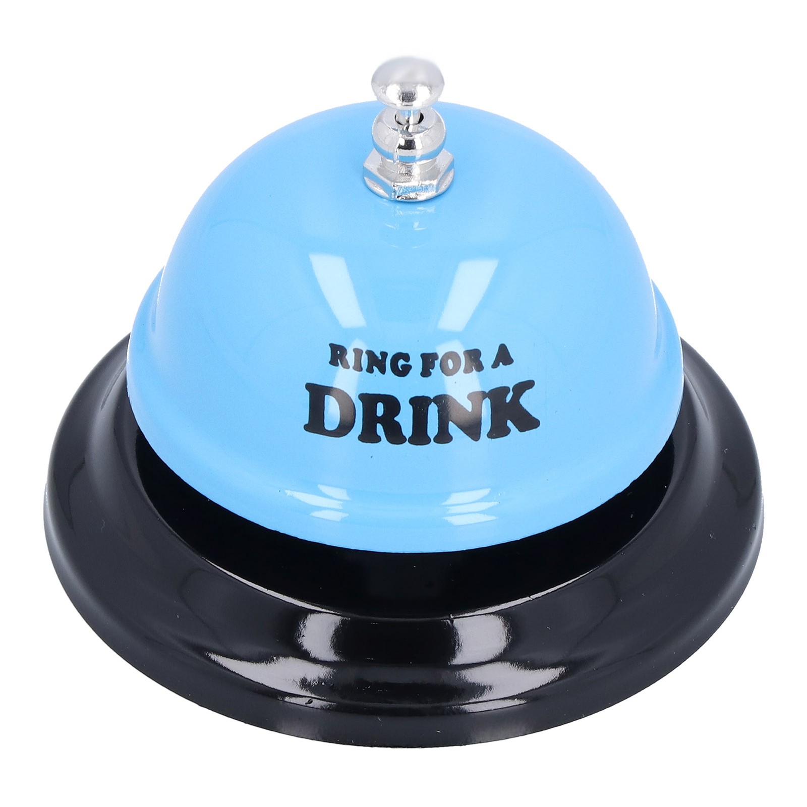 Hot Blue Restaurant Call Bell With Anti-Slip Base Manual Meeting Bar Service