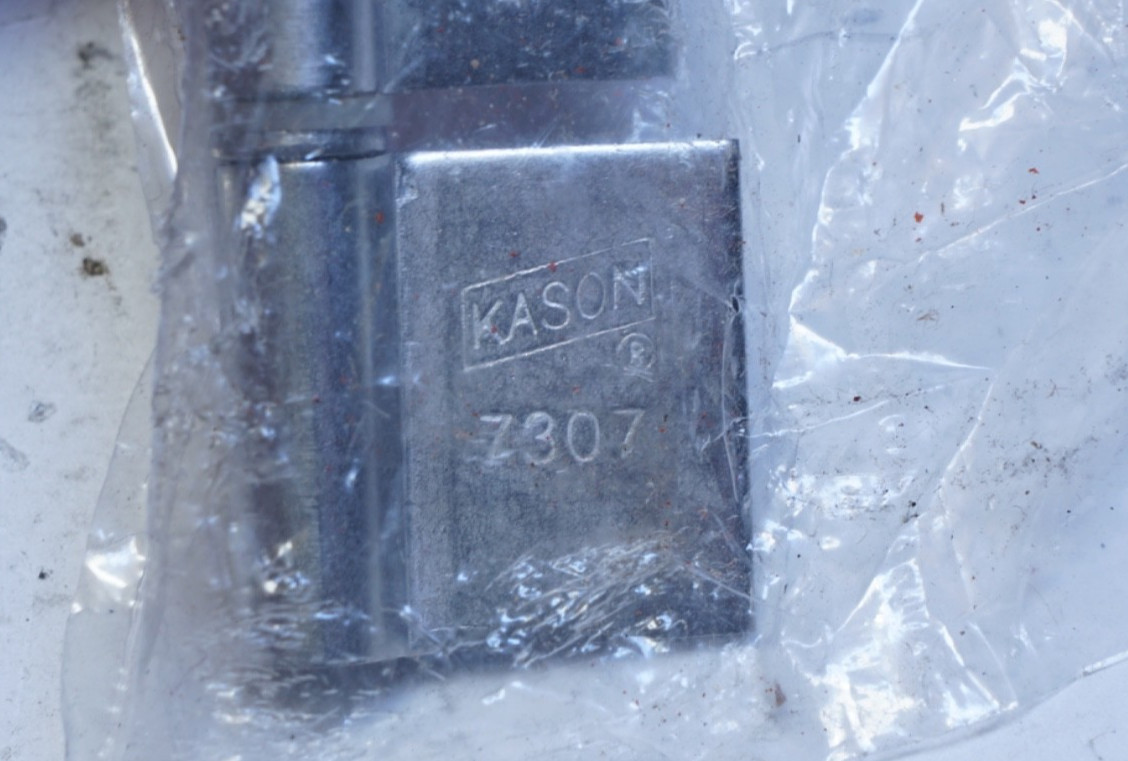 New Lot of 14 Kason Stainless Steel Lift-Off Flag Hinge, 79mm 7307 Ships FREE