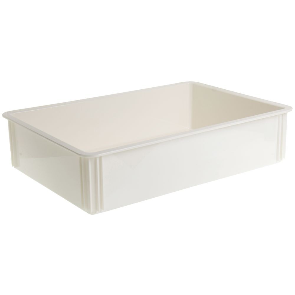 Cambro White Plastic Pizza Dough Box – 26″L x 18″W x 6″D