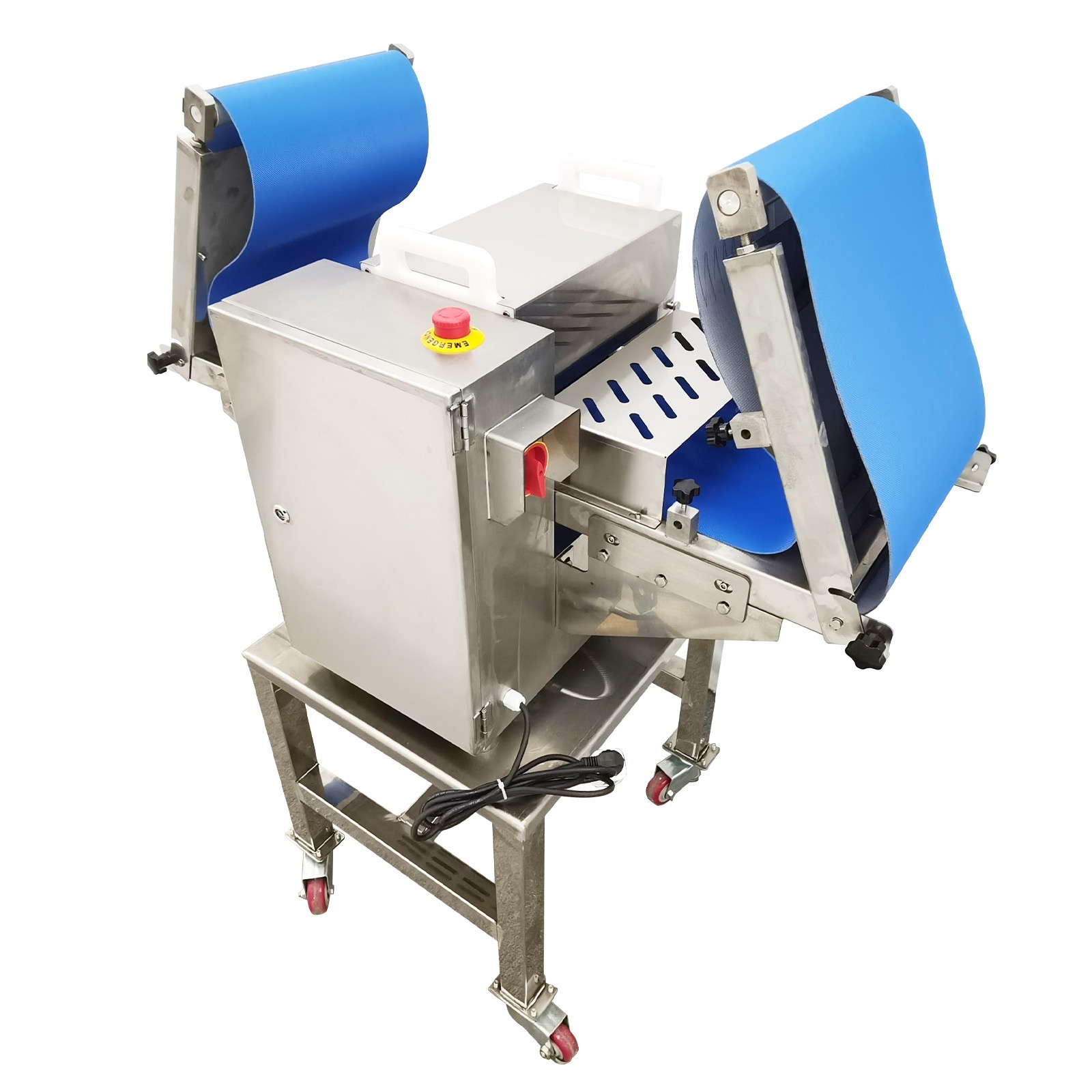 110V Commercial Meat Dicer Fully Automatic Meat Cutting Machine 1PH 0.75KW