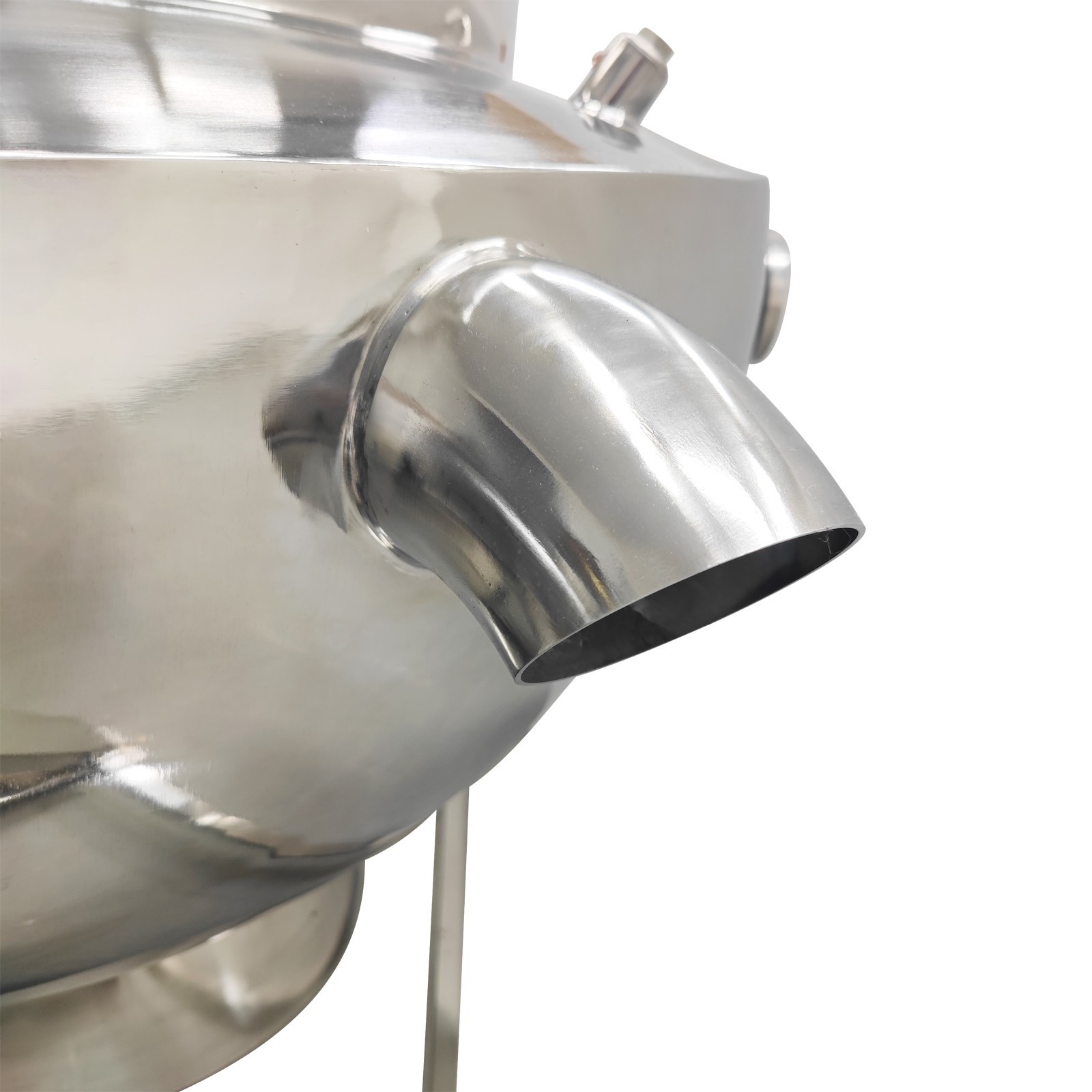 LPG Gas Jacketed Kettle 100L 26.4Gallon 220V Tilting Stirring Heating Pot