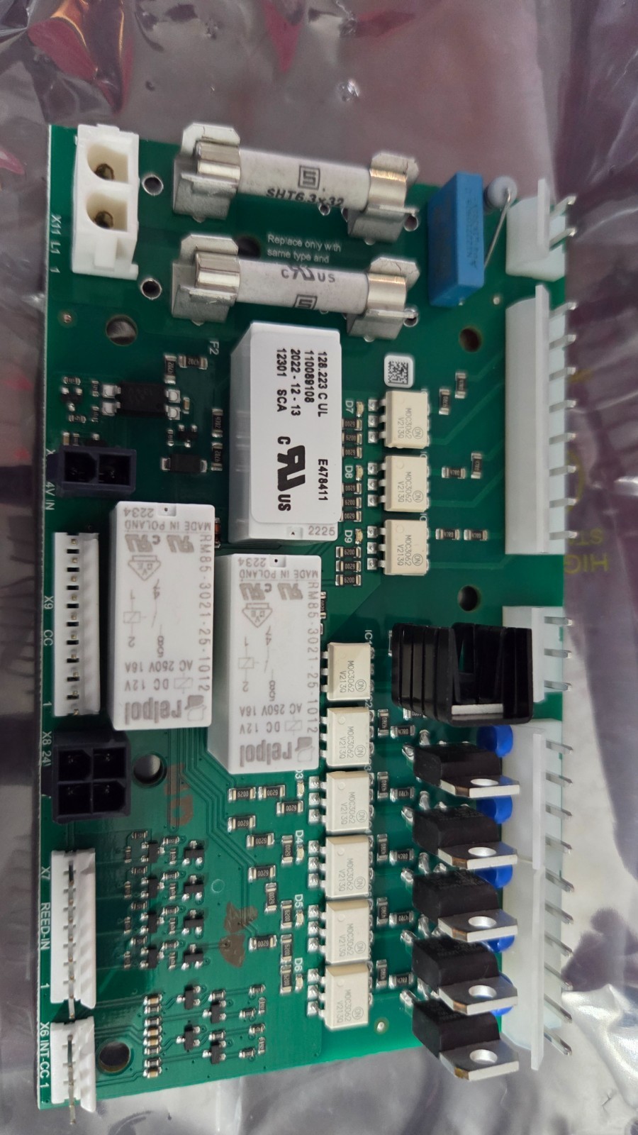 Thermoplan Mastrena II Power Board UL 128.223 / 41500.1187