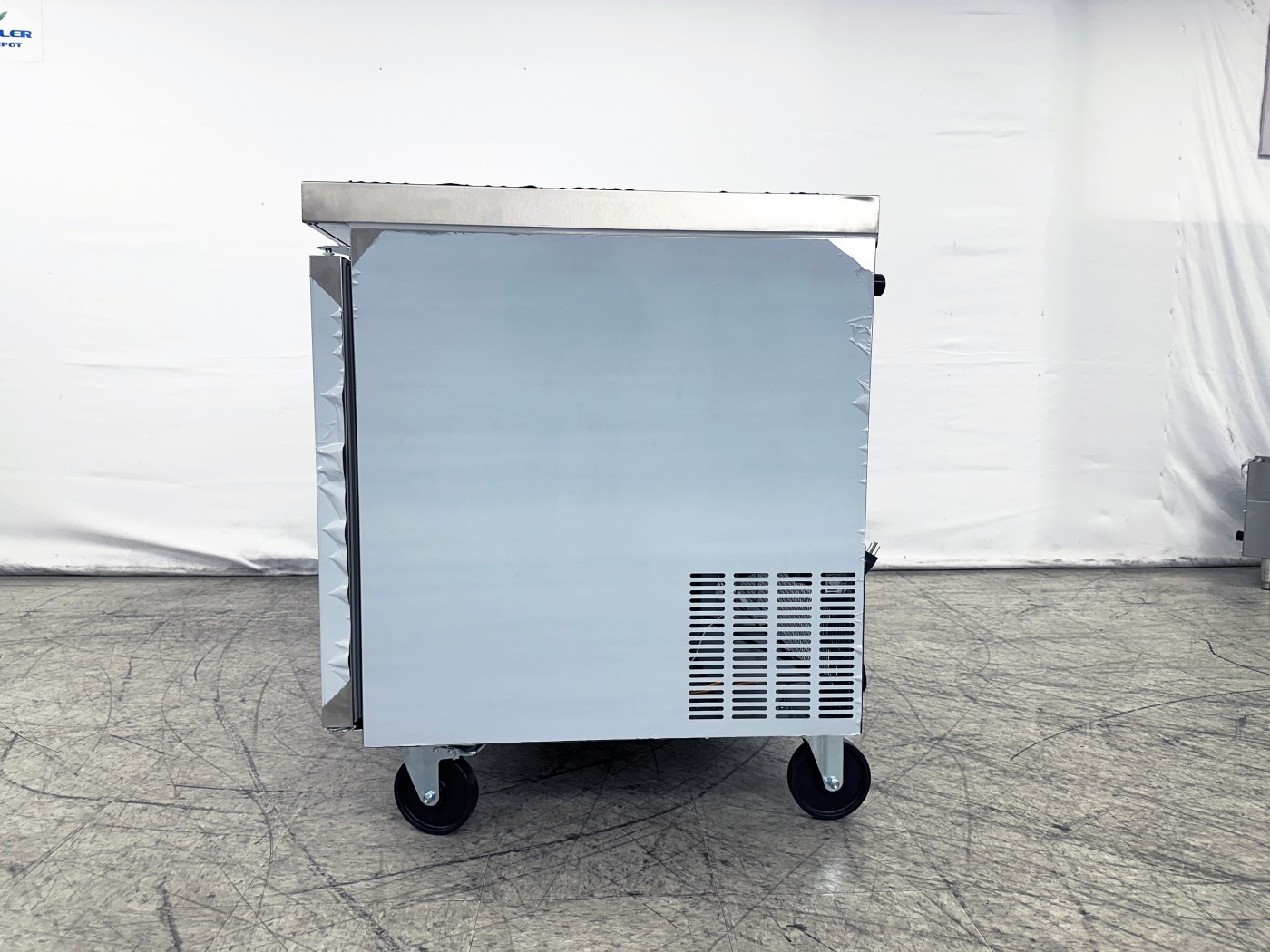 NEW 72″ Commercial Undercounter Refrigerator Prep Table Cooler 120V NSF ETL