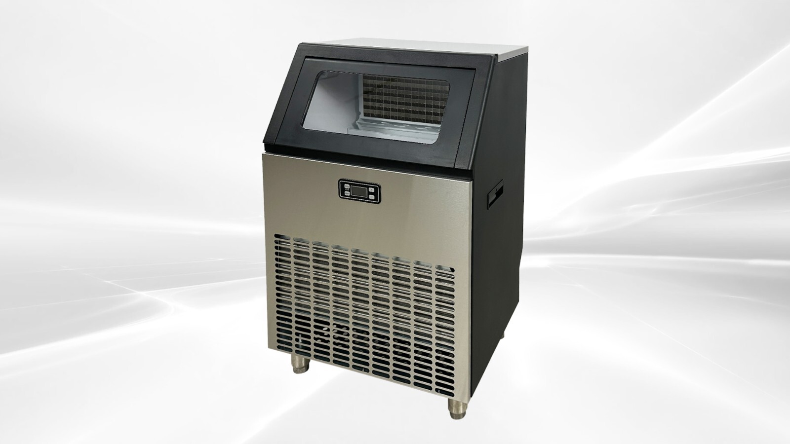 NEW 198 LBS Commercial Ice Maker Cube Type Ice Machine NSF