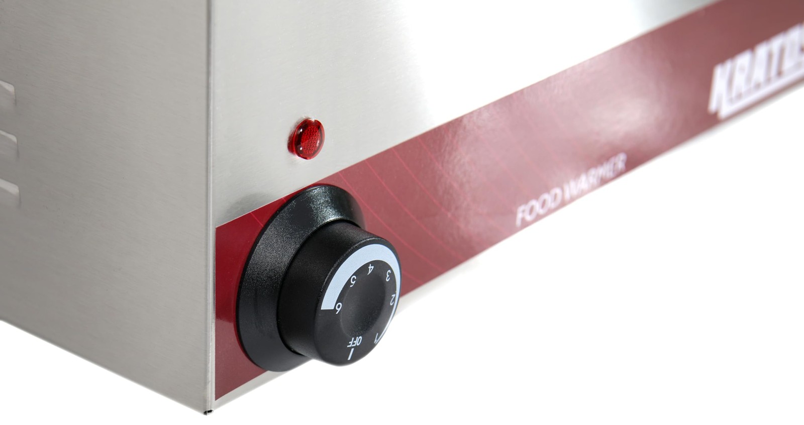 Kratos 28W-168 -Commercial UL, NSF Full-Size Food Warmer – 1200 Watts – Fits