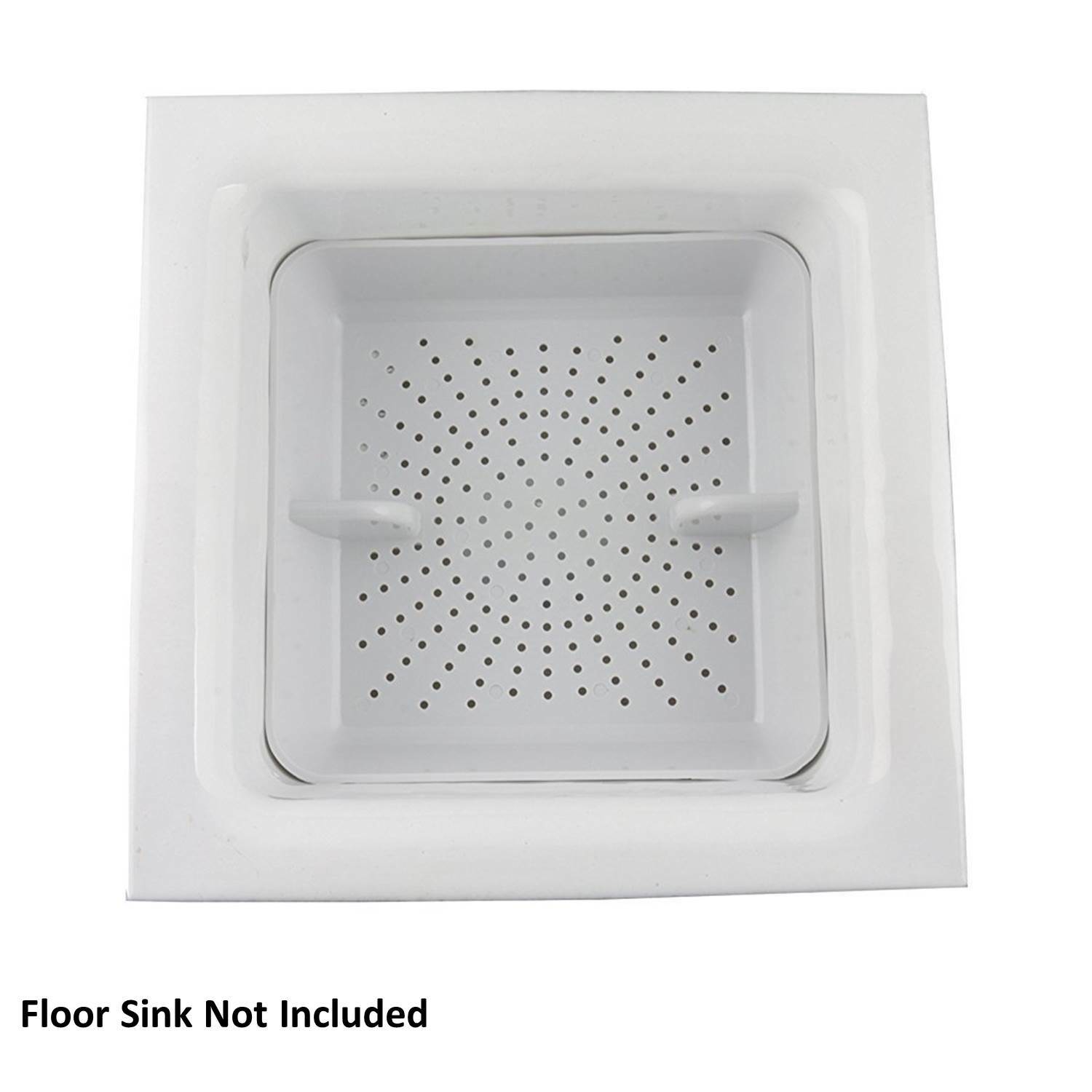 2 PCs GSW FS-PB ABS Plastic Floor Sink Basket 8-3/8″x8-3/8″ for 12″ Floor Sink
