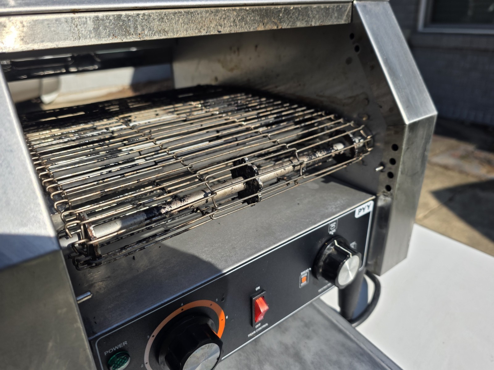 PYY Commercial Conveyor Toaster 300 Slices/Hr Electric Restaurant Bun Bagel 1900