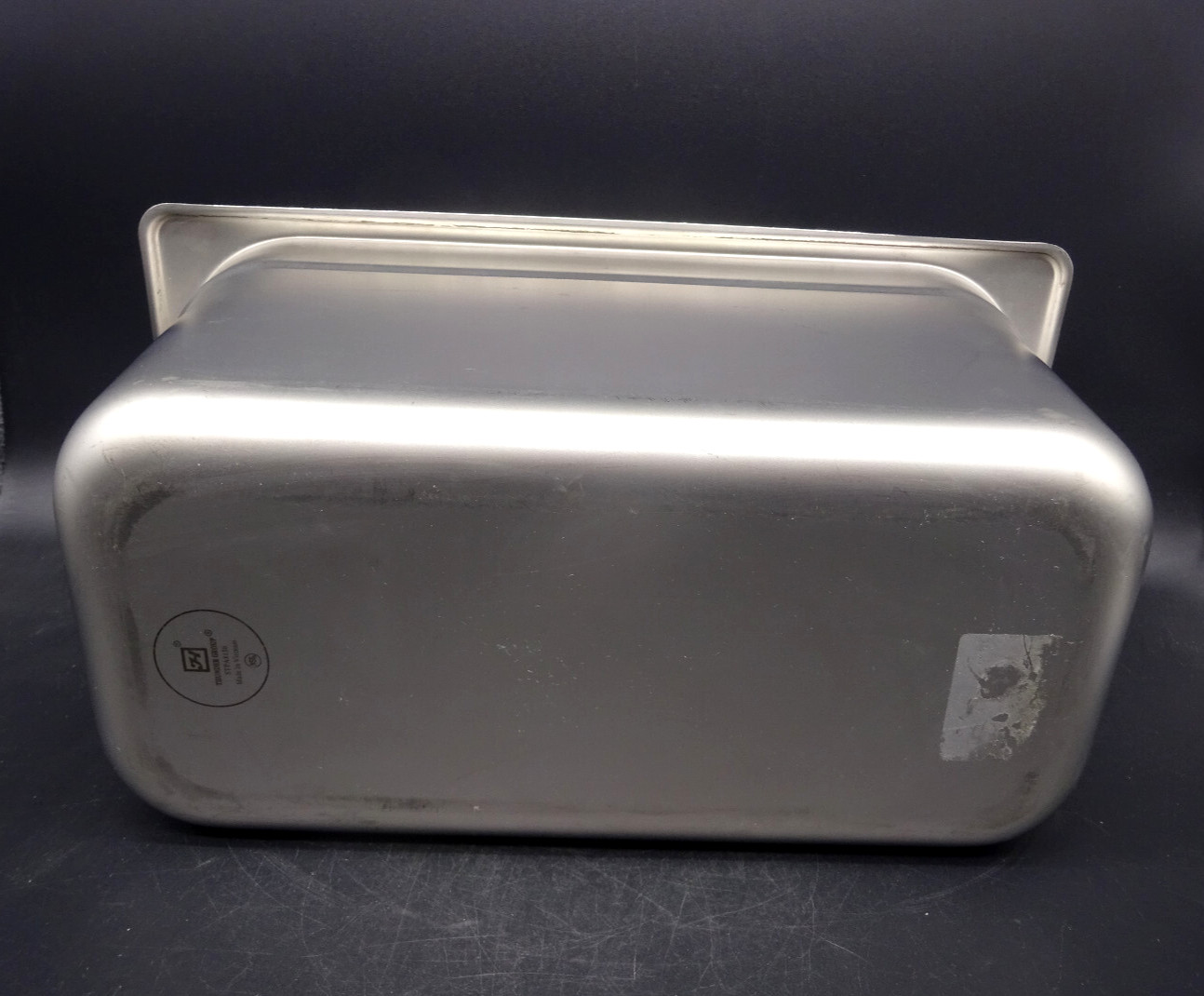 Thunder Group STPA8136, Third-Size Steam Table Stainless Pan 6 x 12.75 x 6.8″