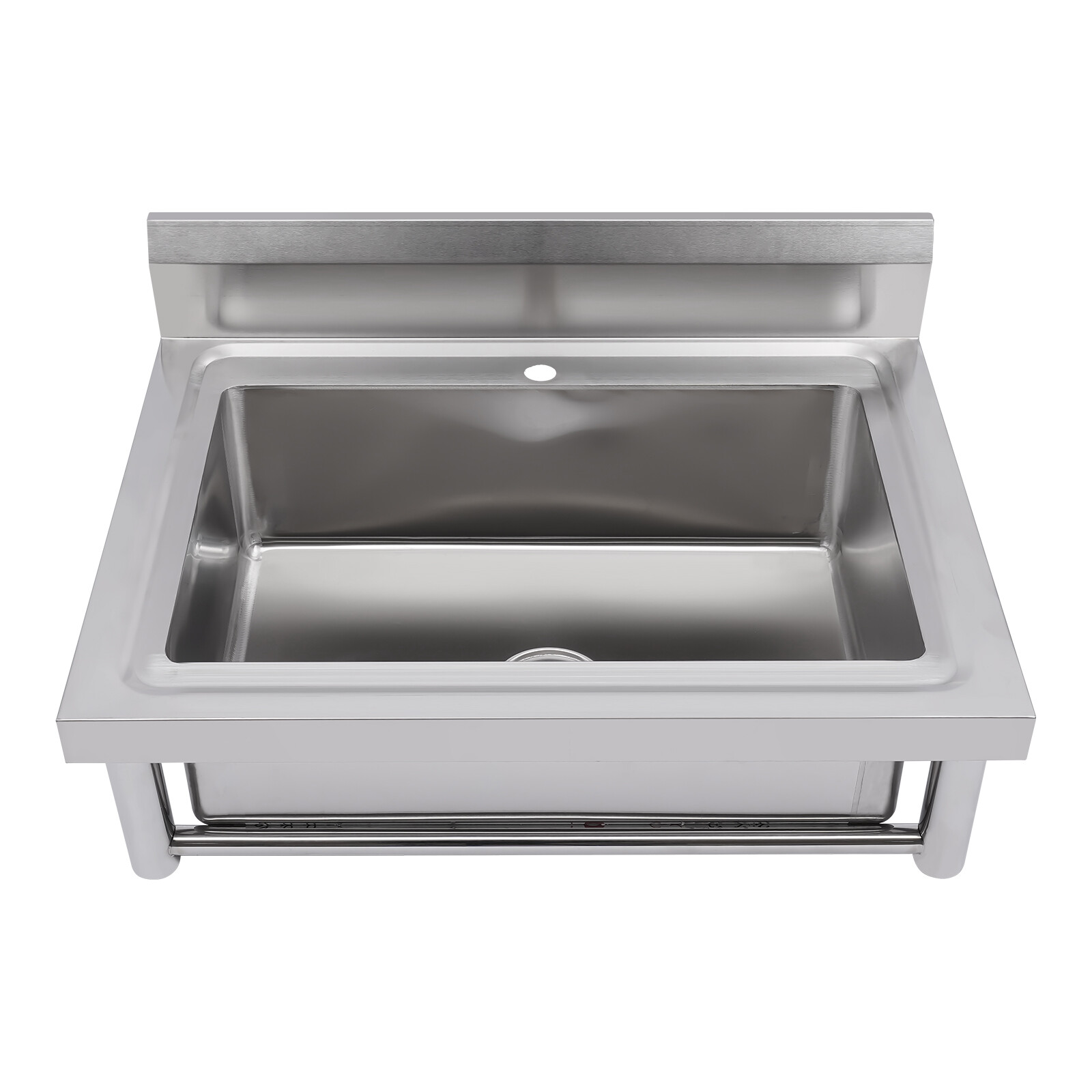 Utility Kitchen Sink Standing Stainless Steel Commercial Restaurant Laundry Sink