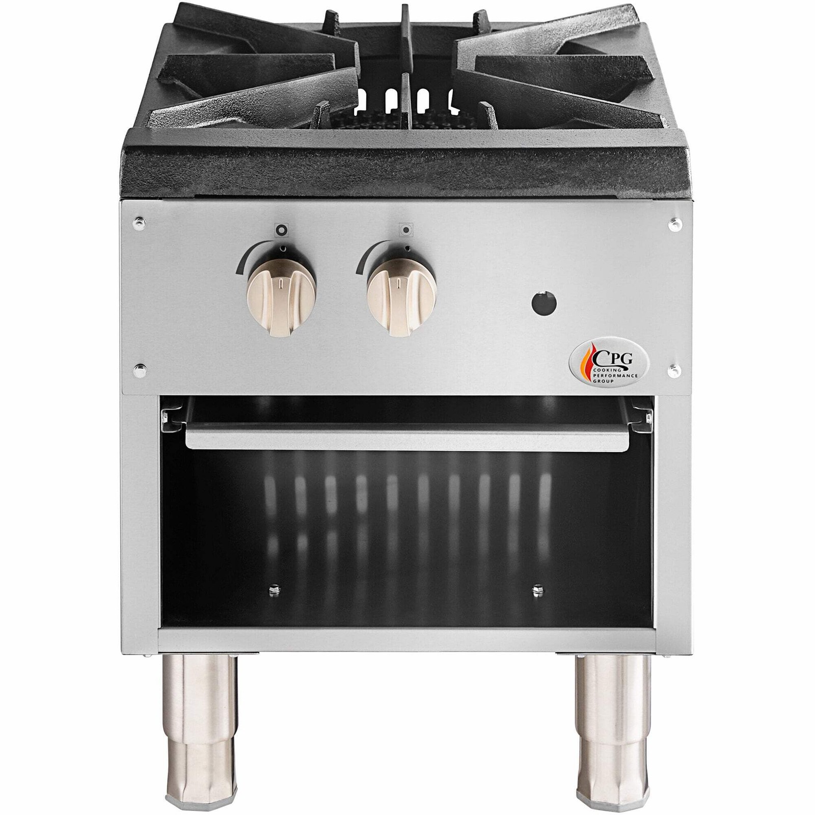 Natural Gas Stock Pot Range – 80,000 BTU
