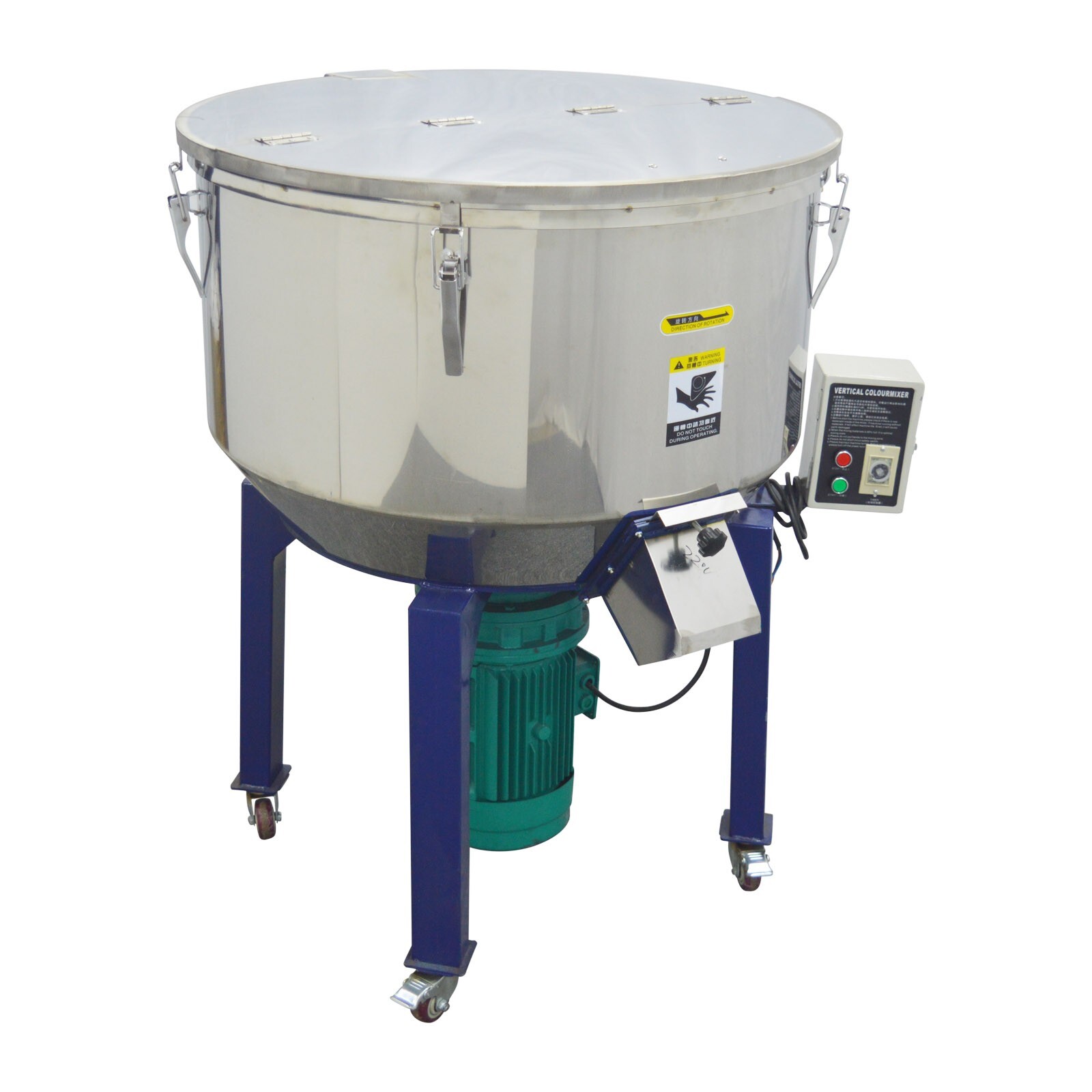 220V Industrial Raw Materials Blender Mixer Vertical Color Master Batch Mixer