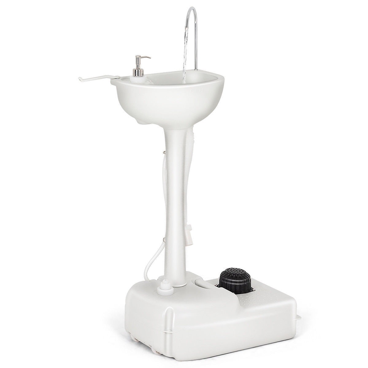 Portable Hand Wash Basin Stand Wash Sink 5 Gallon Washing Station Outdoor Party