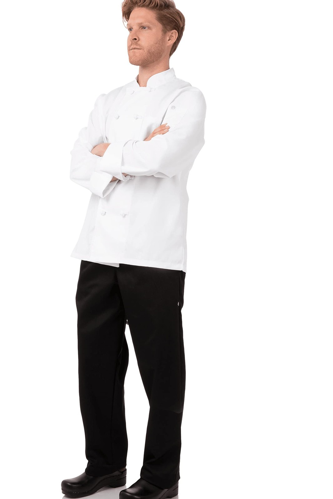 Chef Works Unisex Bordeaux Chef Coat 3X-Large White