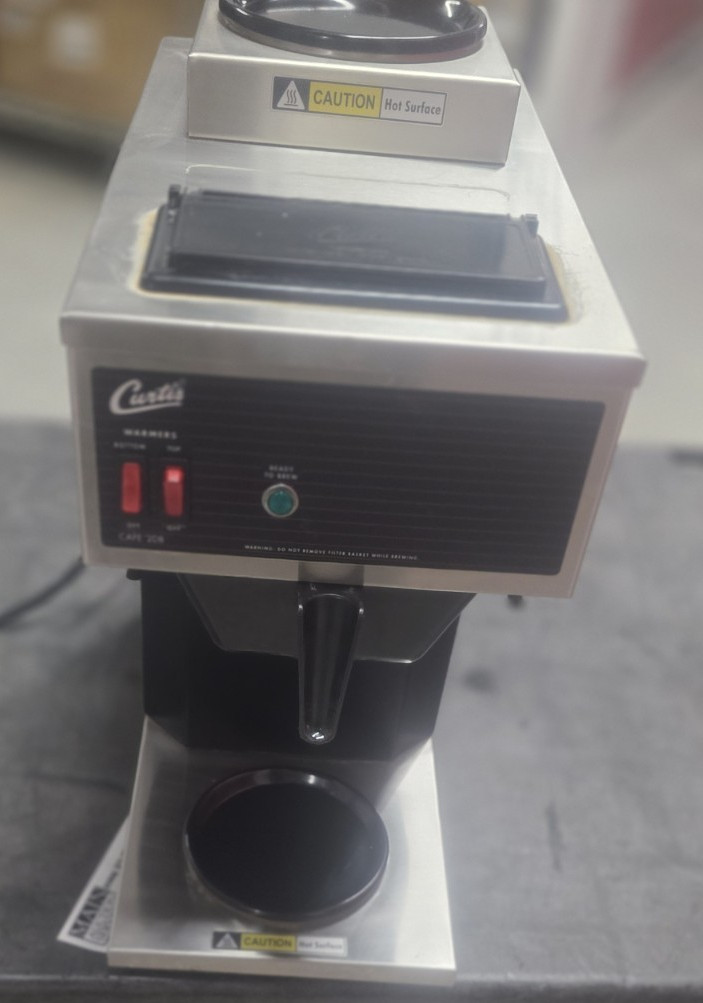 Wilbur Curtis Cafe 2DB Pourover Coffee Maker Brewer Machine with Dual Warmers