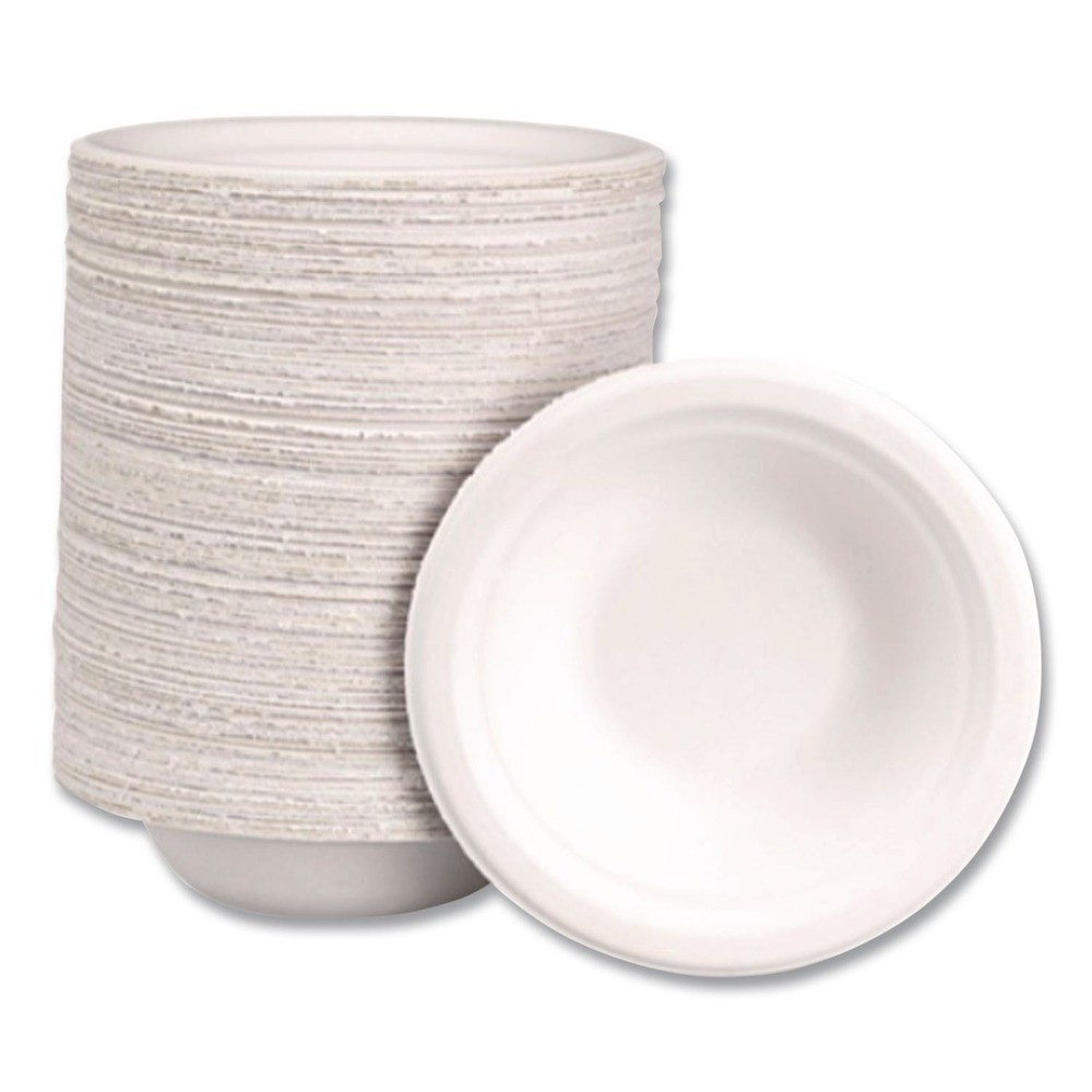 Chinet 25780 12 oz Paper Pro Round Bowls – Beige (1000/Carton) New