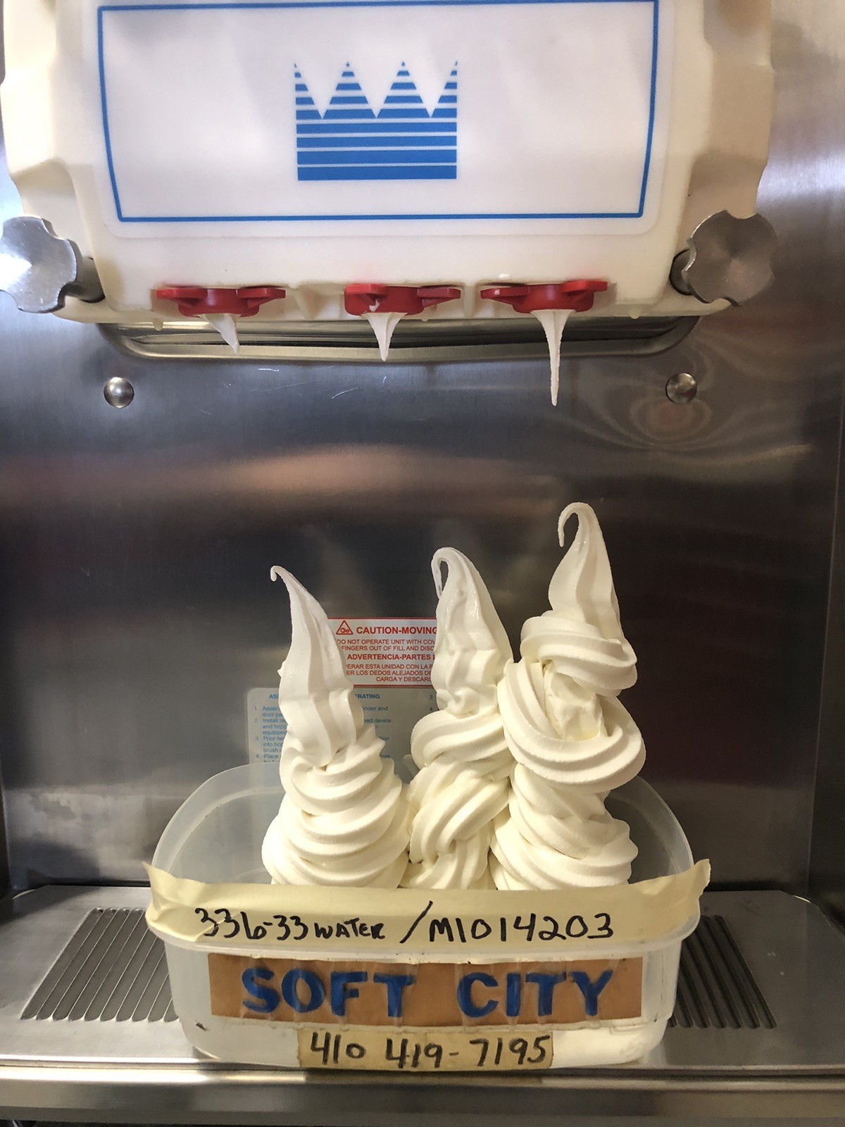 Taylor Ice Cream Yogurt soft serve 336 Water cooled Three Phase 2011 WARRANTY
