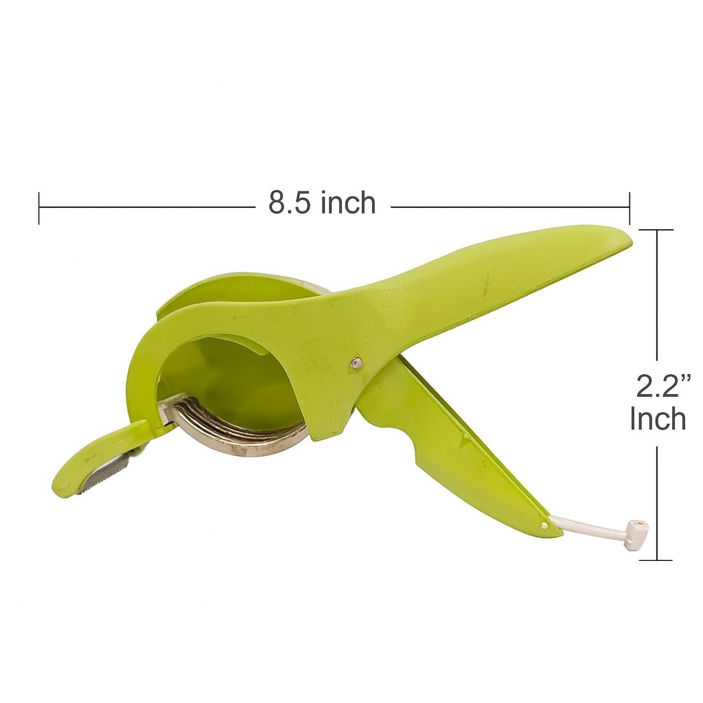 2-in-1 Vegetable Cutter Length:8.5 Width: 2.3 Height:2.2 Inches, Multicolor