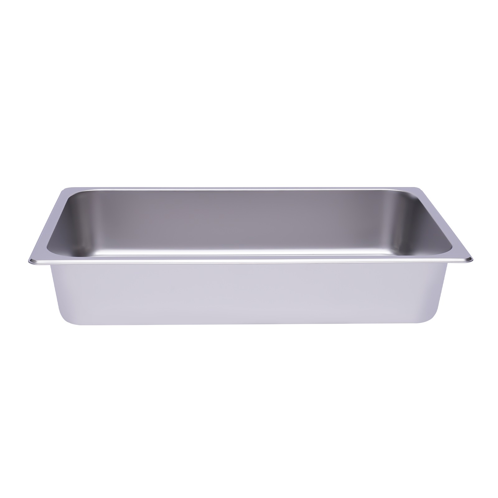 6-Pack 4 Inch Stainless Steel Steam Table Pans Deep Restaurant Steam Table Pans