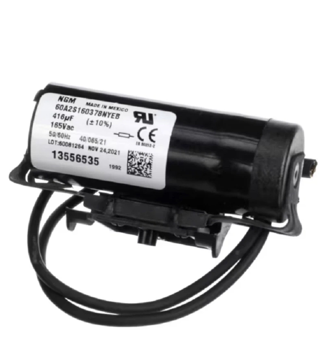 Multiplex Start Capacitor 416UF 165V 50/60Hz — 60A2S160378NYEB