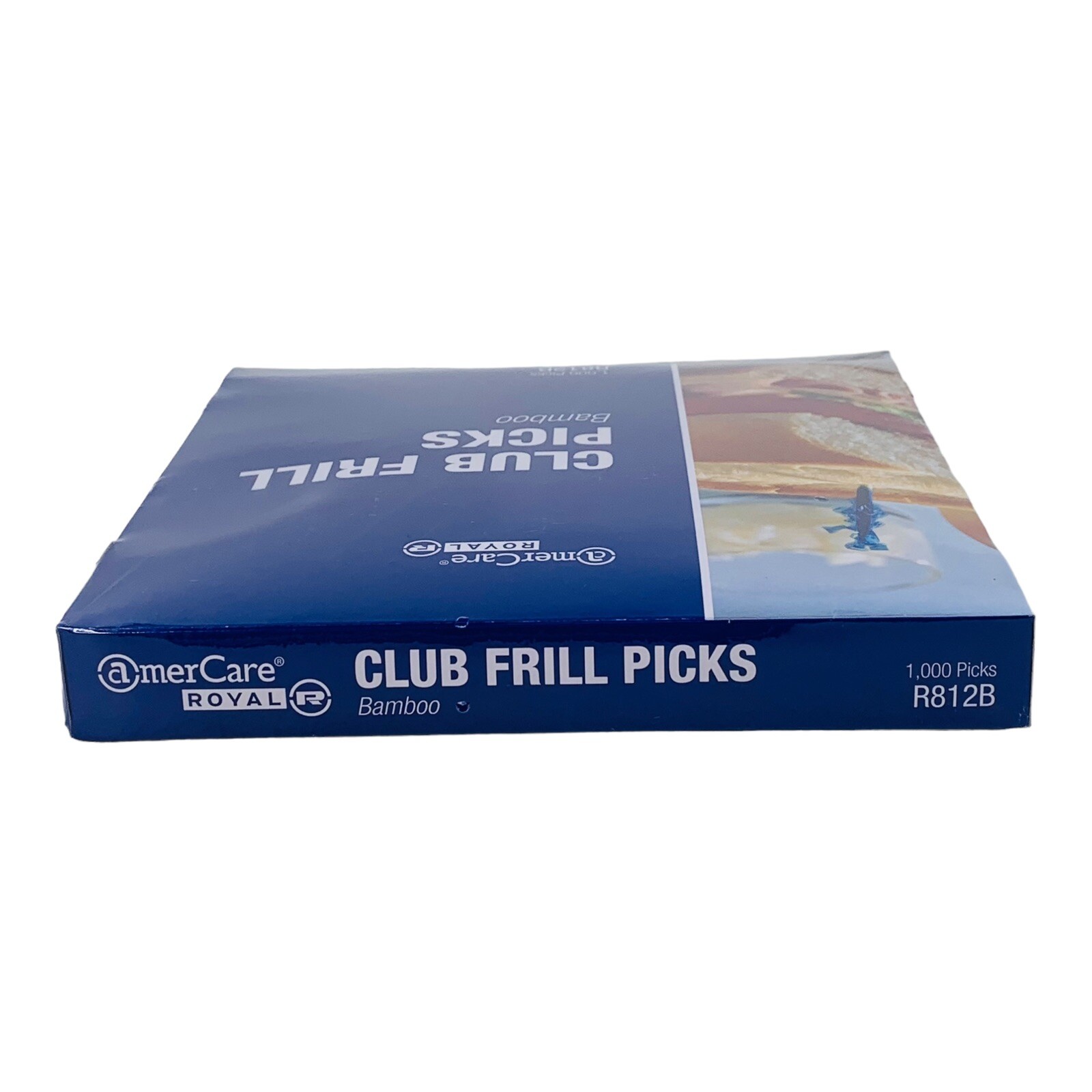 1,000 Count Club Sandwich Appetizer Serving Picks Bamboo Club Frill Picks