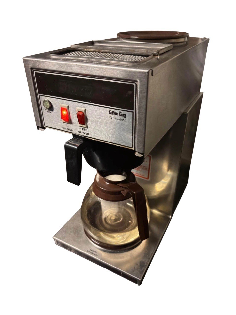 Bloomfield Koffee King (8543) 2 Warmer In-Line Pourover Coffee Maker